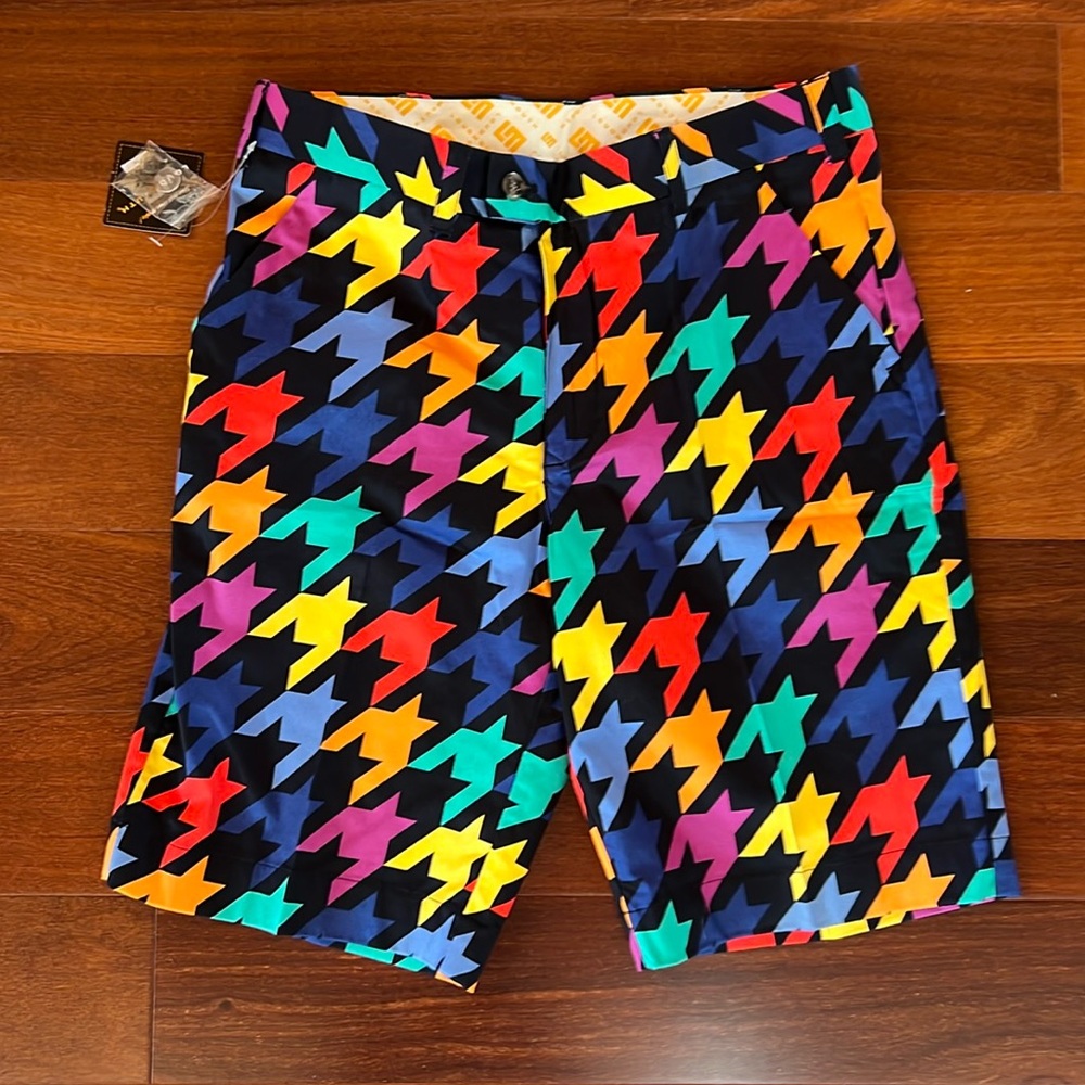 Loudmouth Golf Men's Shorts - Razzle Dazzle